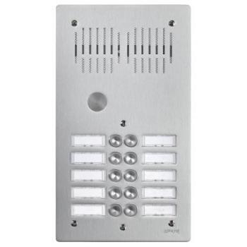  Platine de rue 10 boutons enca 