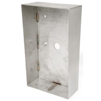  Cadre saillie inox avec visir 