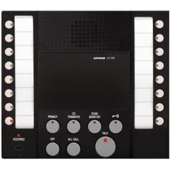  Poste matre audio 2x8 lignes 