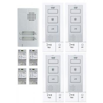  Kit audio platine alu saillie 