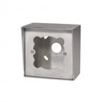  Cadre saillie inox avec visir 