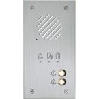  Platine tl. enc. alu. 2 bp, s 