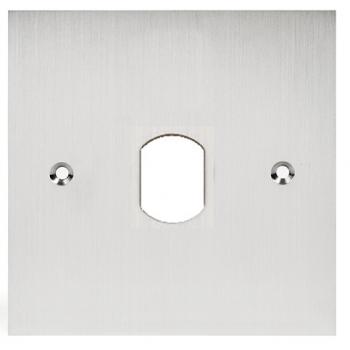  Faade inox perc au diamtre 