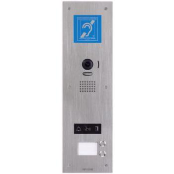  Platine vido inox enc. 4bp, s 