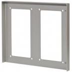  Visire aluminium 2 x 2 module 