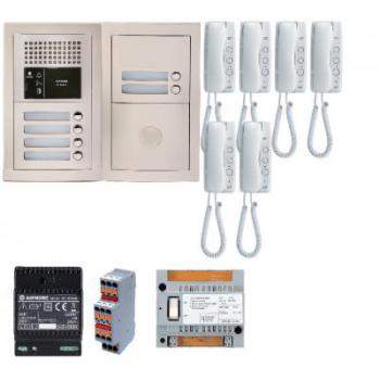  Pack audio 6 bp encastr, modu 