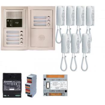  Pack audio 7 bp encastr, modu 