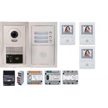  Pack vido 3 bp encastr, modu 
