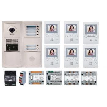  Pack vido 6 bp encastr, modu 