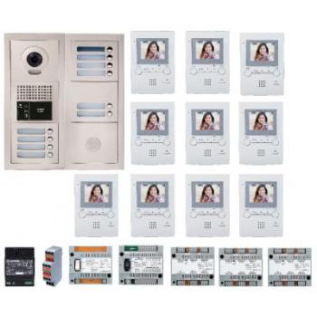  Pack vido 10 bp encastr, mod 