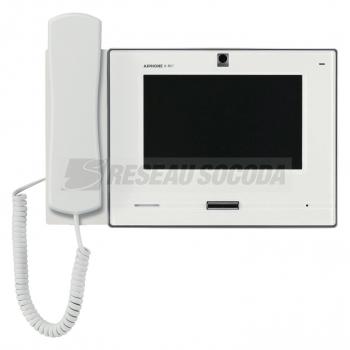  Moniteur blanc vido ip / sip 