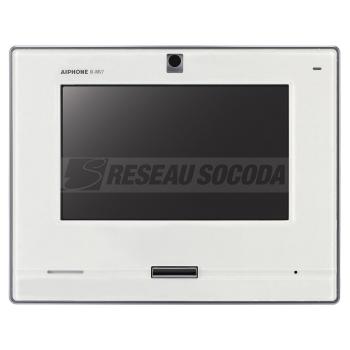  Moniteur blanc vido ip / sip 