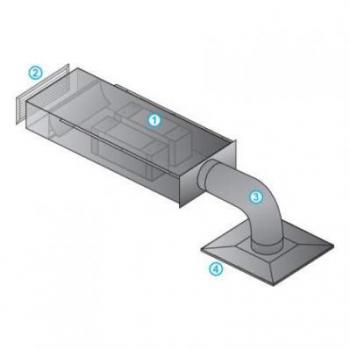  CAISSON SAT 250M3/H L1300MM 