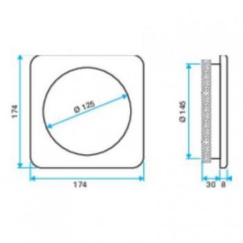  ANNEAU PHONIQUE  BOUCHE D125 