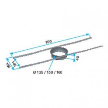  FIXAT./CHARPENTE D160 