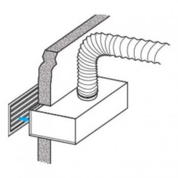  CONTRE-CADRE GRILLE F4 500X150 