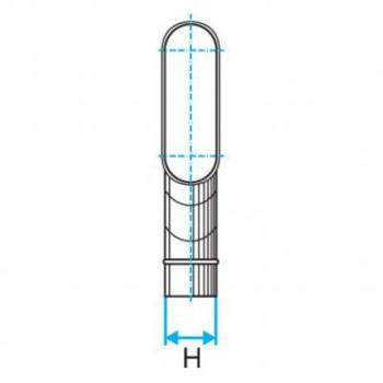  COUDE HORIZONTAL 90 - 360X80 