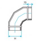  COUDE VERTICAL 90 - 360X80 