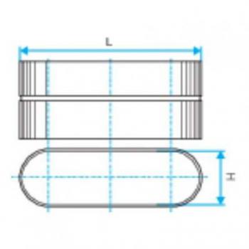  RACCORD FEMELLE OBLONG-490X130 