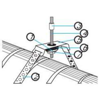  RLX BANDE A TROUS 17MM X 25M 