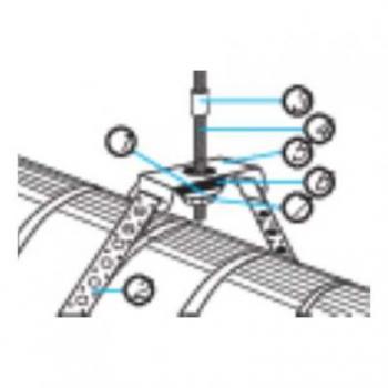  RLX BANDE A TROUS 25MMX25M 