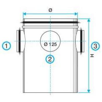  COLLECTEUR CRE - D200 1-2/125 