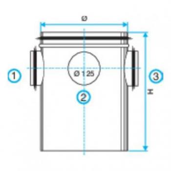  COLLECTEUR CRE D125 1-3/125 