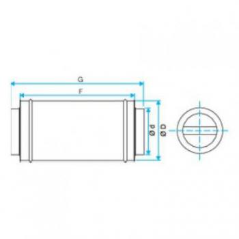  PIEGE SON OCTA A BAFFLE D400 