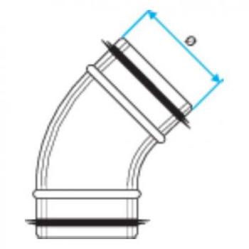  C 45 GALVA+JOINT D250 OUTI 