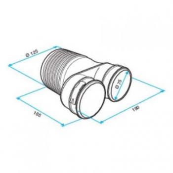  COUDE EQUERRE D80 (PAR 10) 