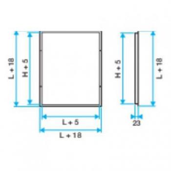  GRILLE TRANSFERT L200XH610 