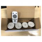  Kit BT 4 x GU10 5W RGBCX +T 