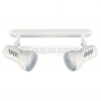  REMORA BARRE 2 SPOTS BLANC VP 