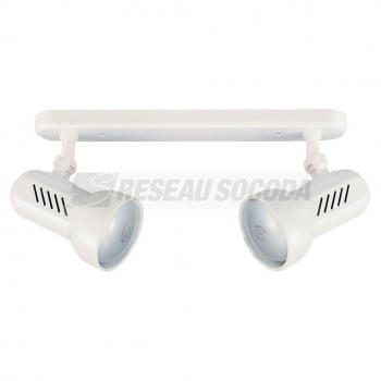  REMORA BARRE 2 SPOTS BLANC VP 