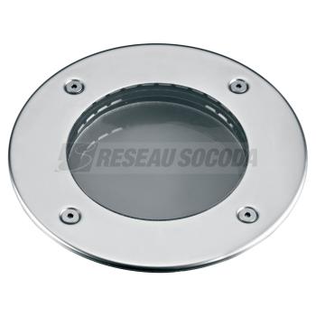  WALKER 3 INOX MASSIF E27 40W 