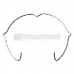 CLIP TENUE LAMPE O63MM 
