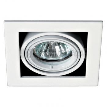  QUADRA 110/1 BLANC GU5,3 1X50W 