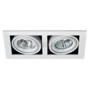  QUADRA 110/2 BLANC GU5,3 2X50W 
