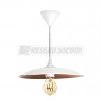  SUSP. ROMA E27 BLC/CUIVRE S/LP 