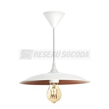  SUSP. ROMA E27 BLC/CUIVRE S/LP 