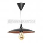  SUSP.ROMA E27 NOIR/CUIVRE S/LP 