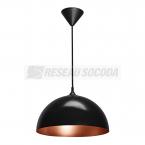  SUSP.COMO E27 NOIR/CUIVRE S/LP 