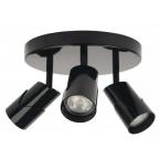  KELY P3 NOIR GU10 A/LED 3000K 
