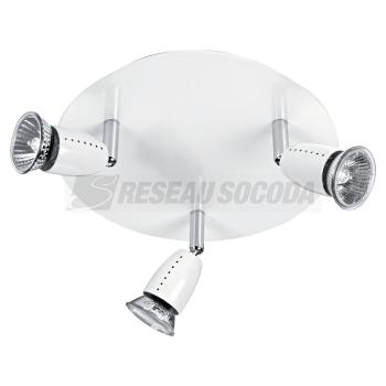  ECCO P3 BLANC GU10 50W S/LPE 