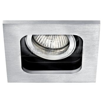  SQUARE 1 ALU BROSSE GU5,3 50W 