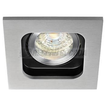  SQUARE 1 ALU BROSSE GU10 50W 
