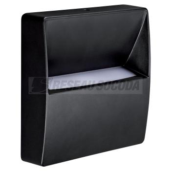 CANTOR CARRE 9,5W/4000K NOIR 