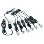  KIT 6 SPOTS LED DEAUVILLE BLC 