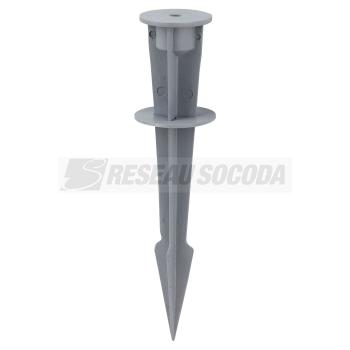  PIQUET JARDIN GRIS TWISTER 2/3 