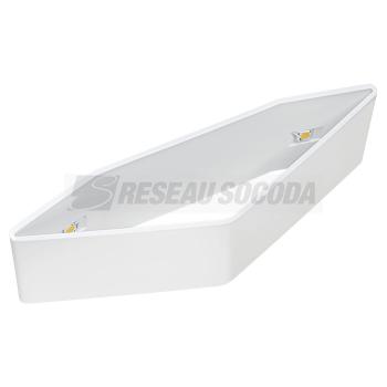  TAYLOR 2X10W/3000K DIM BLANC 